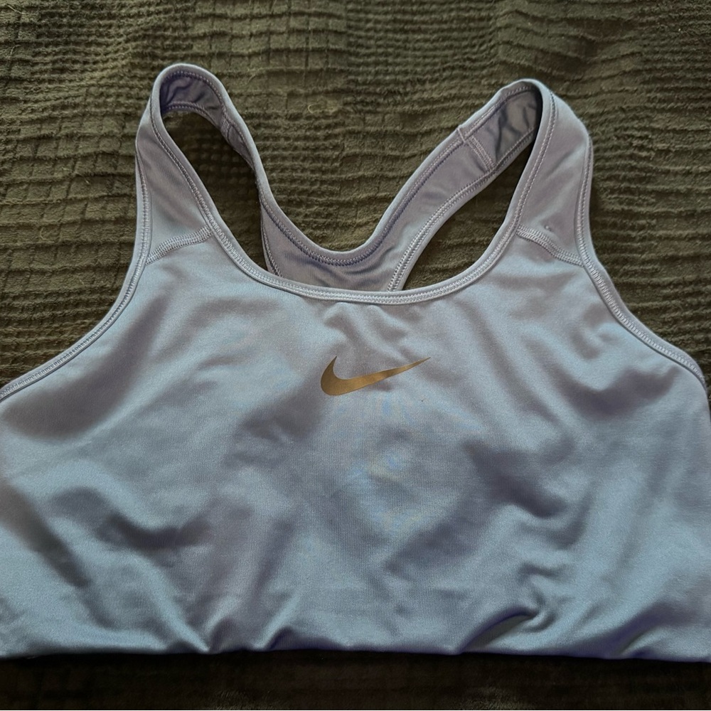 Nike Women's Steel Blue Sports Bra